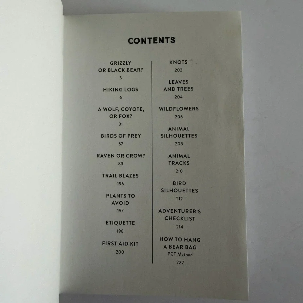 Backcountry Log by Kathryn Hunter Book Hiking Backpacking Camping‎ Journal NEW